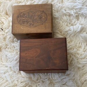 Wooden Decorative Boxes Set